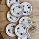 Set of 8 vintage dessert plates, Murcie model by Moulin des Loups