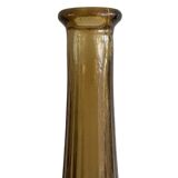 Vintage Empoli Glass Decanter with Stopper, Italy, 1960s