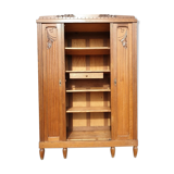 Art deco oak library