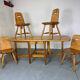 Vintage Scandinavian design dining set by Eero Aarnio for Laukaan.