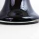 Black glass lamp base 1970