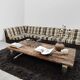Vintage modular lounge sofa 'Checkered pattern'