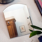 Retro carved mirror