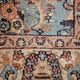 Vintage indian carpet tabriiz handmade 126cm x 188cm 1960s, 1c736