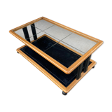 Low table with wheels