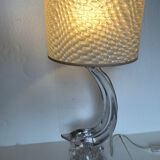 Cast crystal lamp