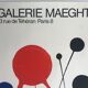 Original poster by Alexander Calder, Galerie Maeght, 1968