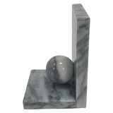 Vintage bookends marble 80s design bookend