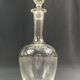 Crystal carafe with needle-engraved decoration 19th century Baccarat Saint Louis