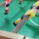 Folding vintage table football