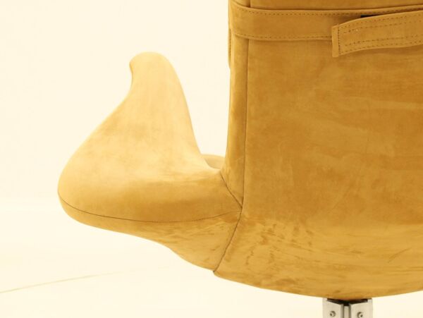 Chaise Seagull par Stenerik Eriksson & Gosta Berg pour Fritz Hansen