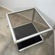 Pair of vintage trundle side tables