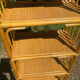 1970s rattan shelf