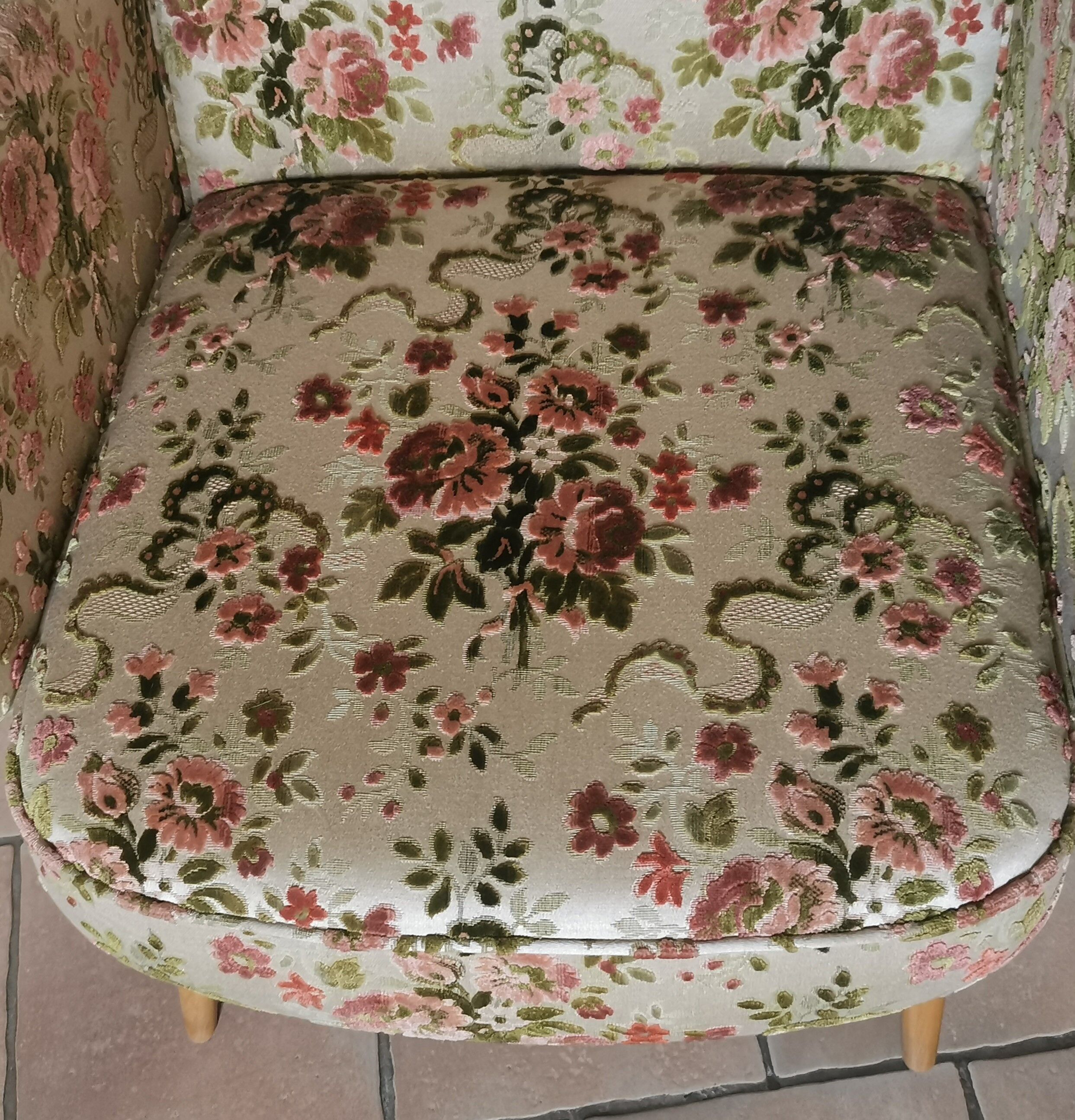 Pair of armchairs 50s/60s