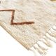 Berber carpet 120 x 170 cm white