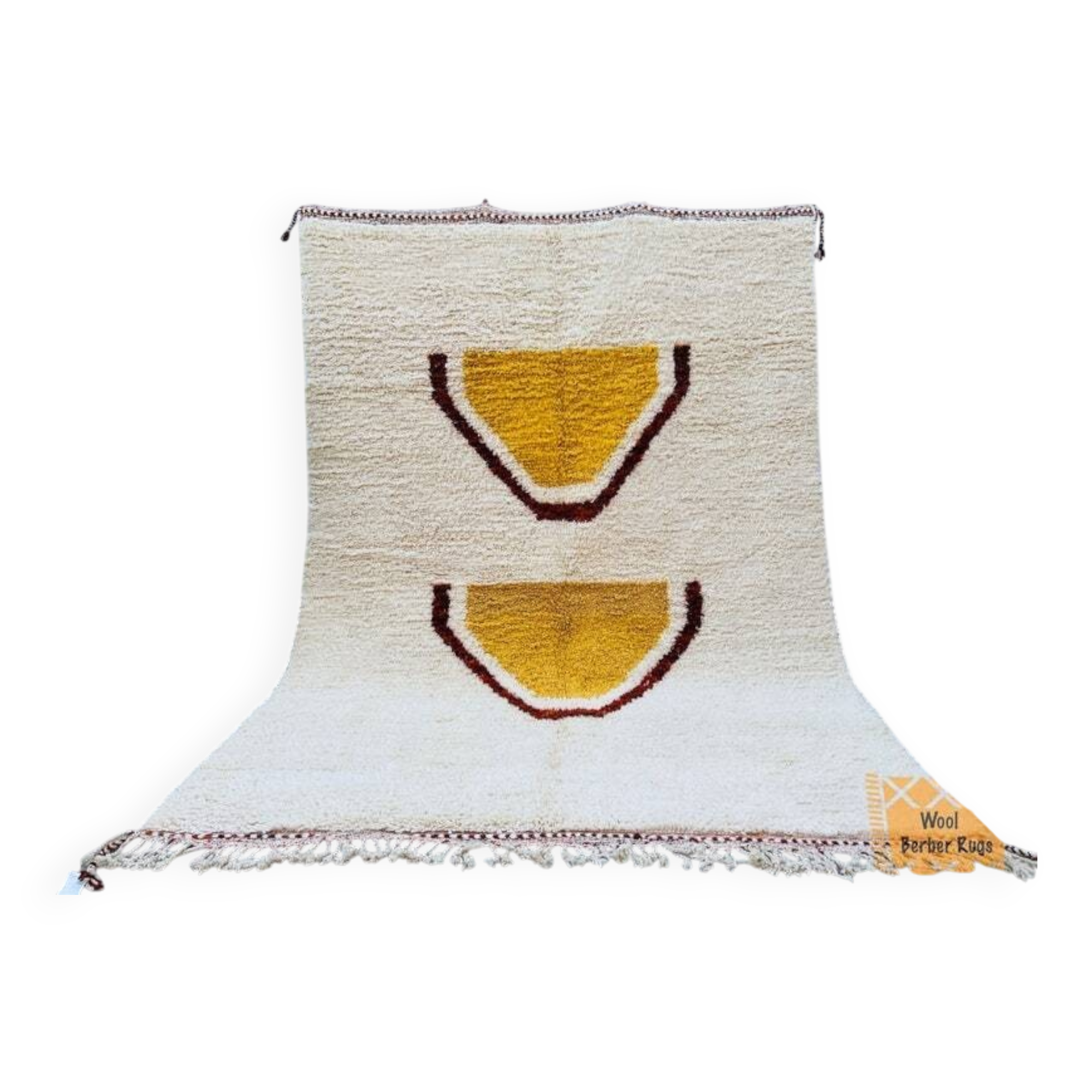 Tapis azilal Tissé main traditionnelle taille 200 x 300 cm