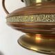 Large amphora or vintage planter in copper and brass