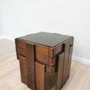 Set of 3 vintage nesting tables / gianfranco frattini for meblo / 1960s / mid-century