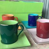 Apilco coffee cups, 2 boxes of 4 cups