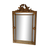 Miroir doré à parclose
