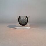 Cendrier moderniste en verre de murano Flavio Poli pour Seguso 1960.