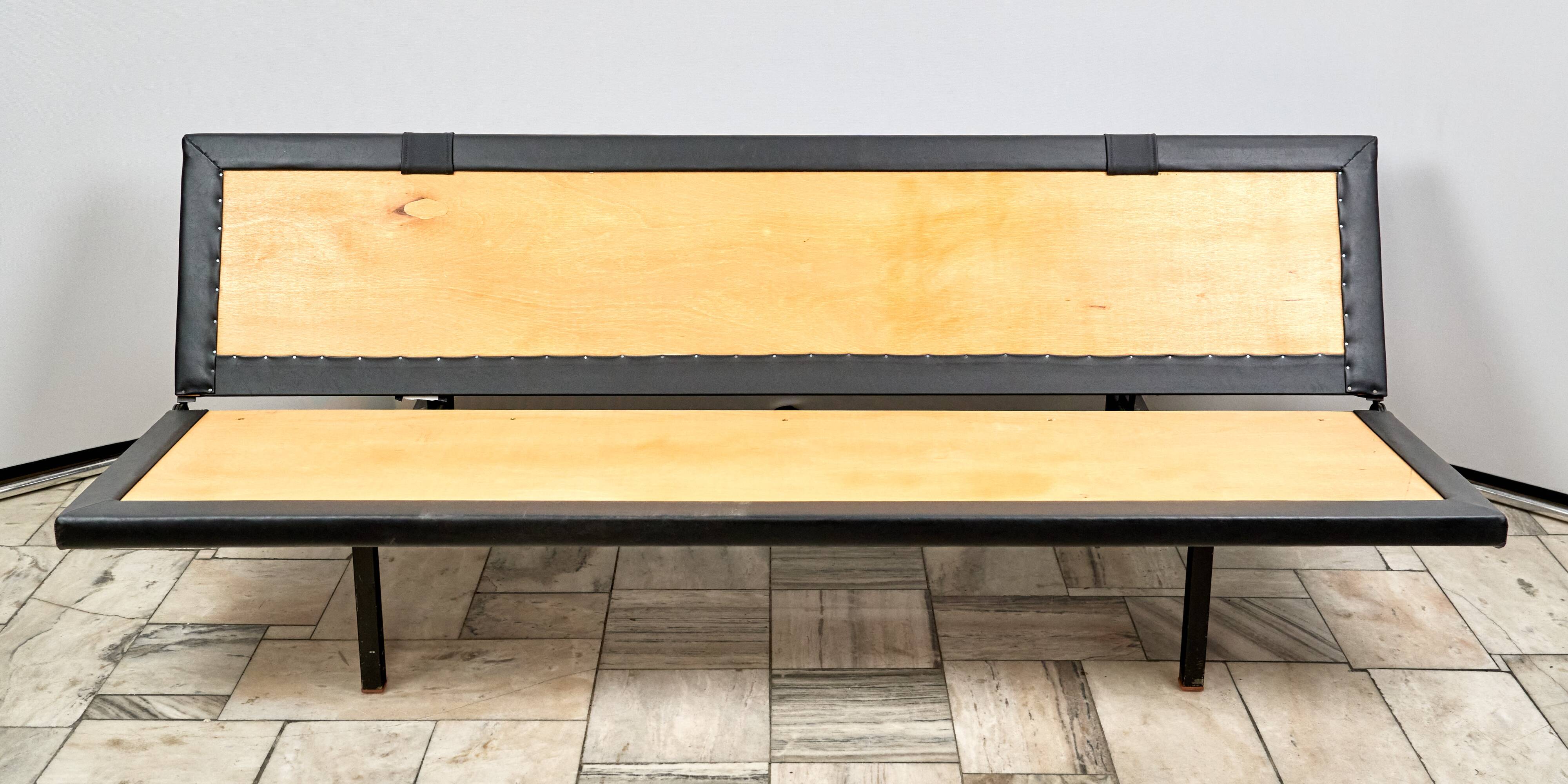 Vintage Industrial Sofa bed, 1960s, Czechoslovakia