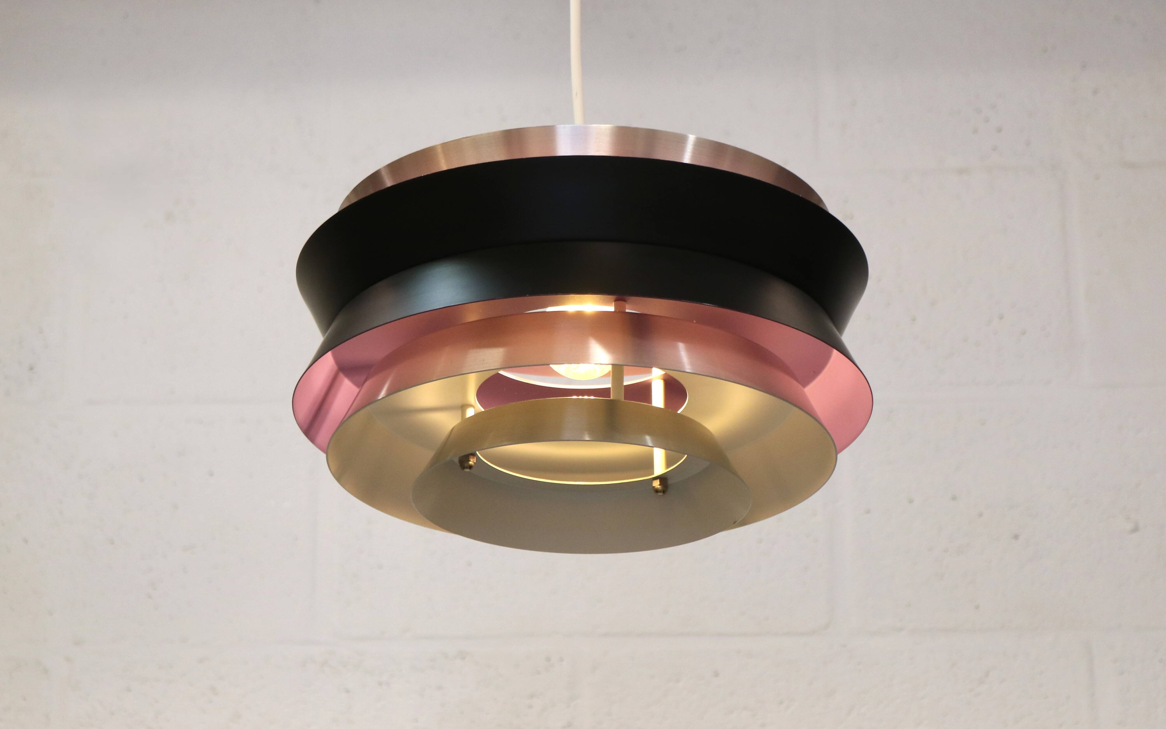 Swedish Vintage Design Lamp: Carl Thore Trava, 1970s Scandinavian Lighting