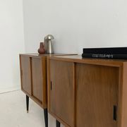 Pair of small vintage sideboards