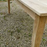 Solid oak farmhouse table 220 X 80 cm