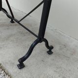 Table de restaurant bistrot en fonte -1m76