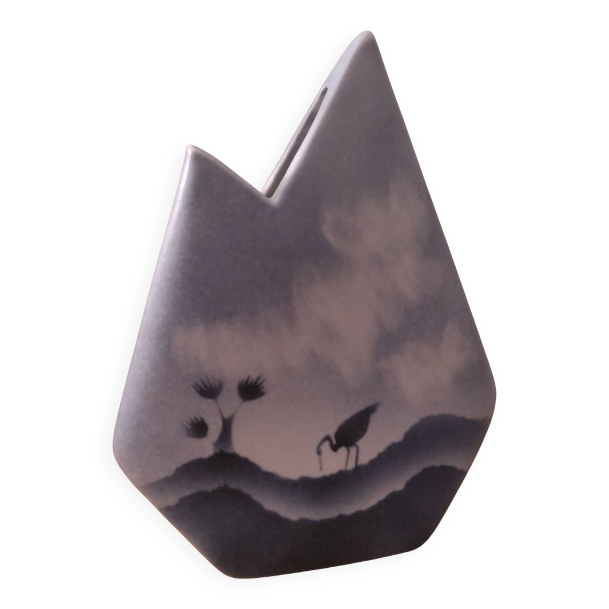 "Virebent" porcelain vase