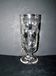 Antique thick cut glass beer mug – 50cl Bock BISTROT 1900 pint