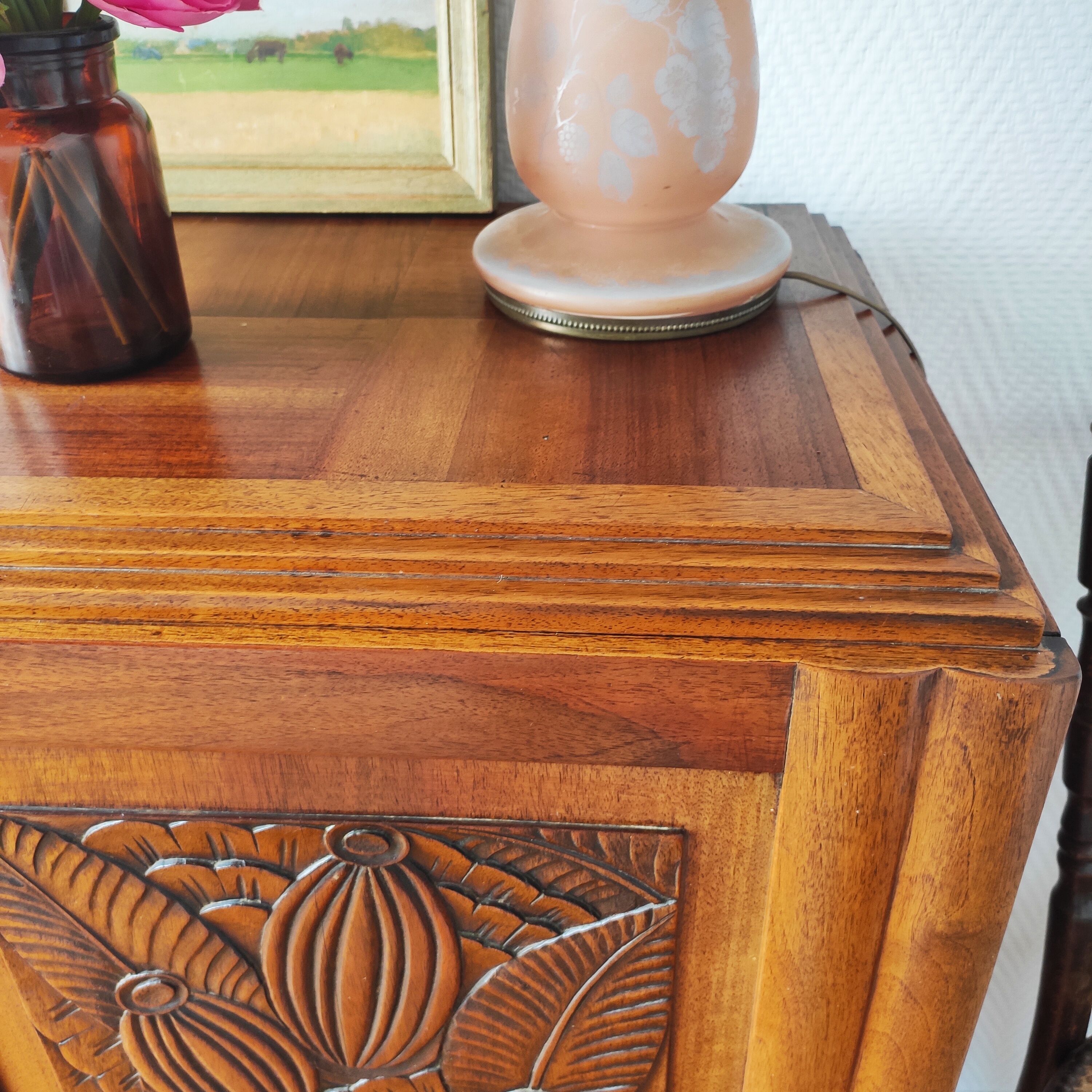 Old art deco jam maker