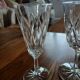 4 antique stemmed glasses