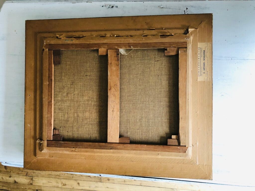 Table: school of the 19th: Portrait of a child