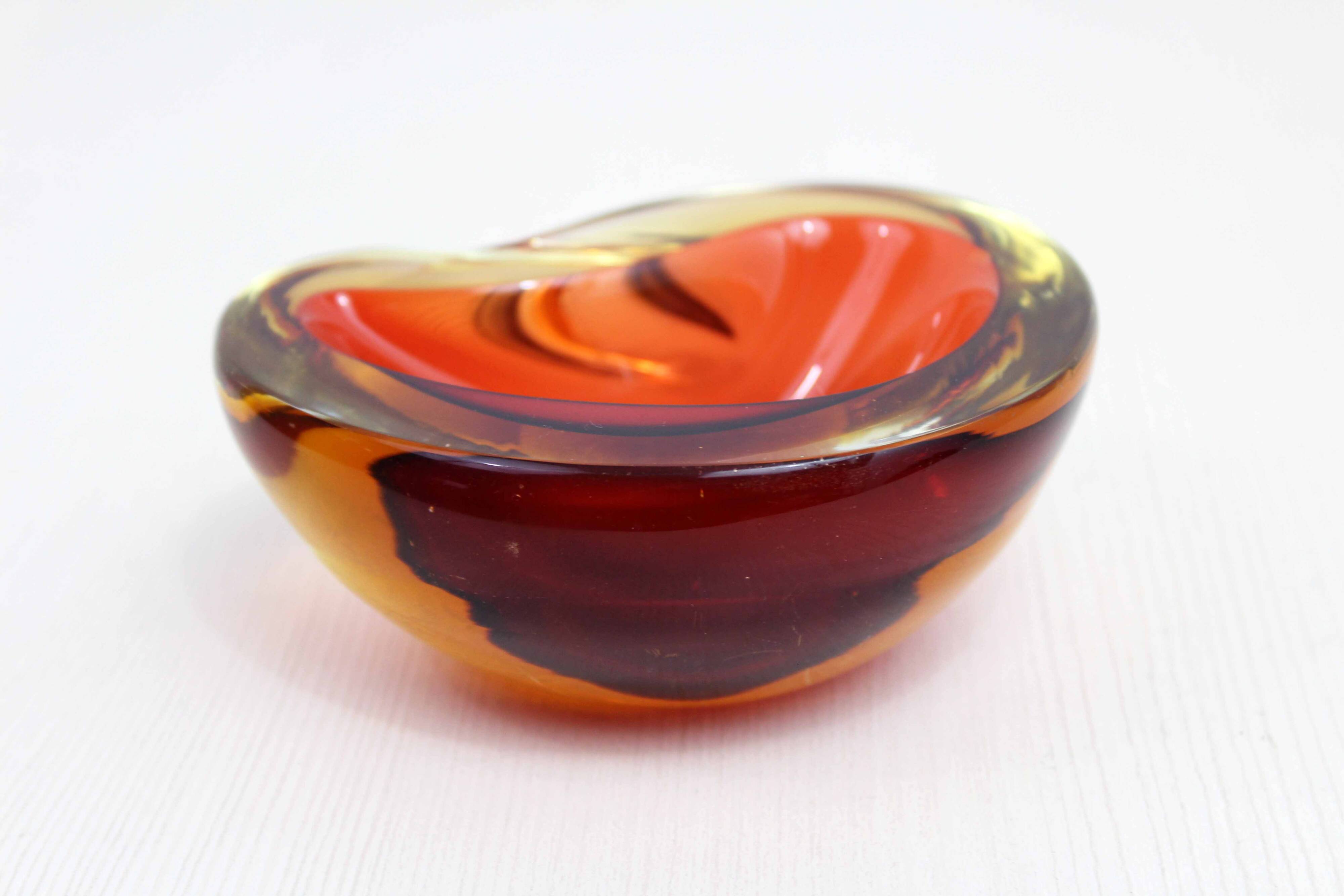 Murano glass ashtray