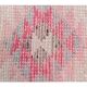 Pink Vintage Turkish Hand-Knotted Tribal Runner 74x391