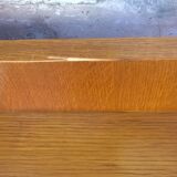 Headboard oak shelves year 60