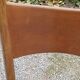 Pair of 50's Scandinavian style mahogany chairs