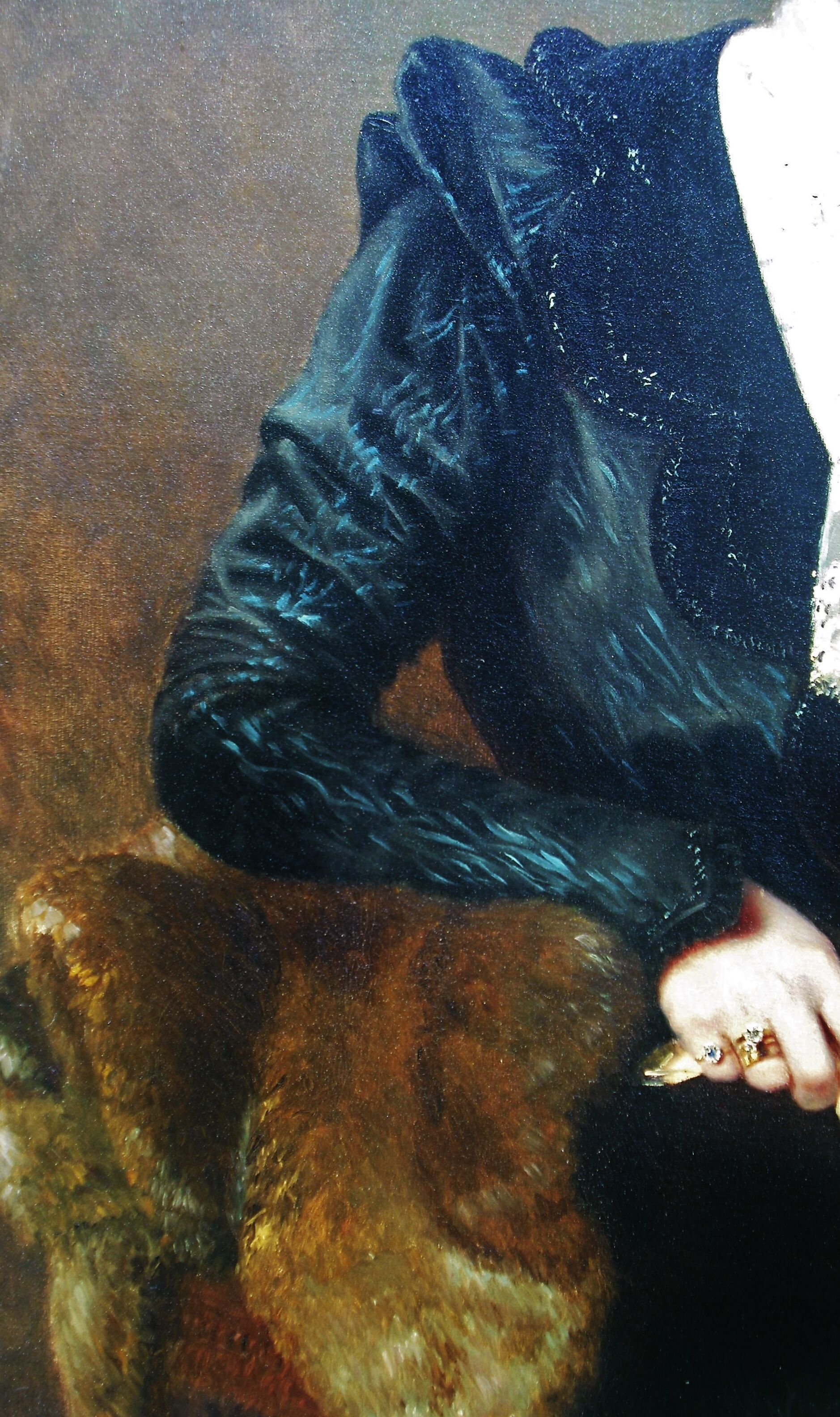 Portrait Adolphe Demange 116 X 89 Elegant at gloves 1899