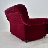 Two-seater canapé, rare from the 1970s, Italy.