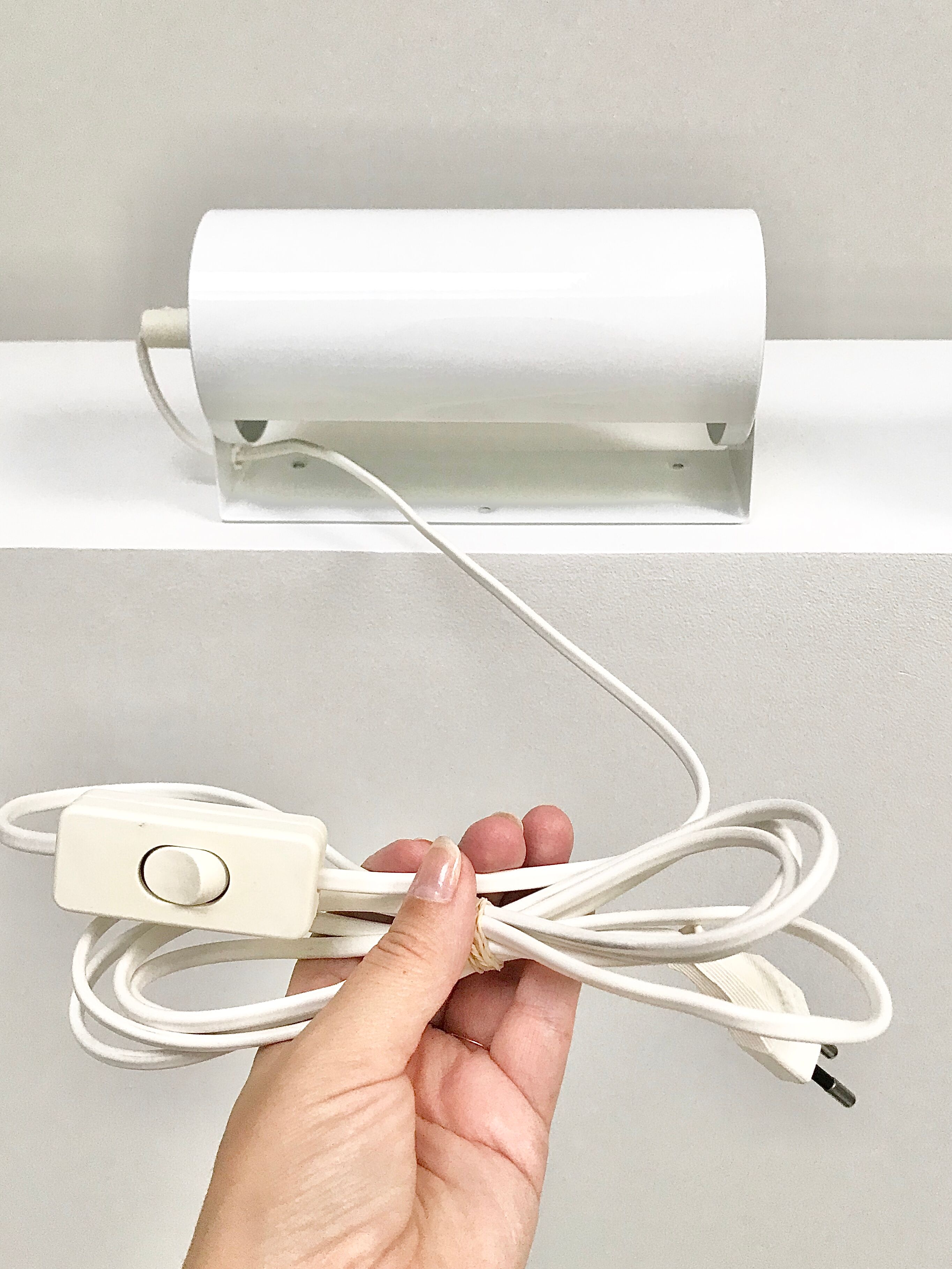 Duo of vintage sconces Ikea, 1980