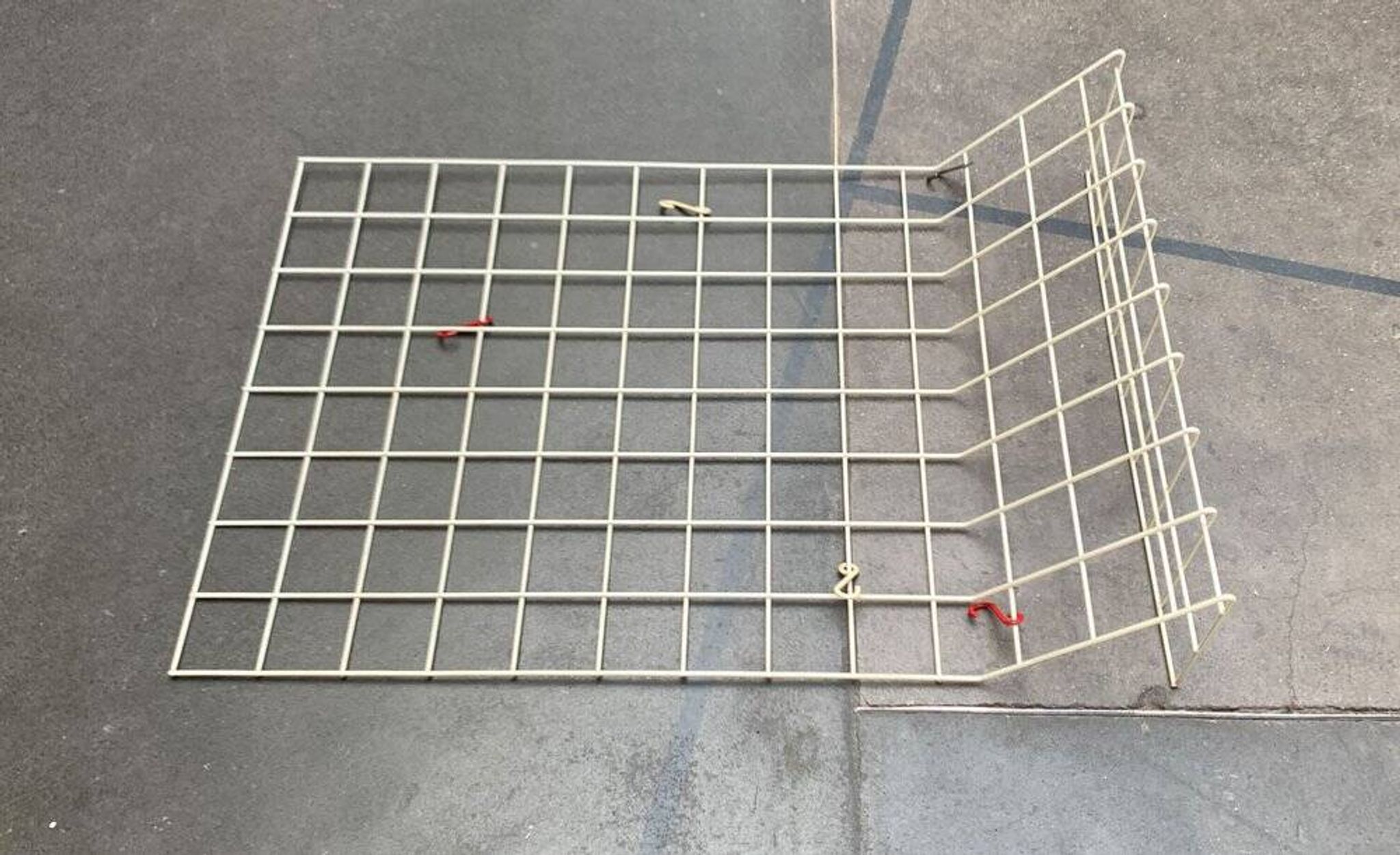 German minimalist Mid-Century coat rack in rope, 1960s