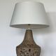 Lampe en  grès signée agnes escala
