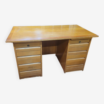 Oak minister's desk from the 1960s