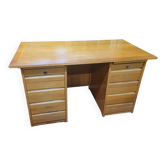 Bureau ministre en chêne des années 60