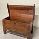 Antique beech chest of drawers, 19th century