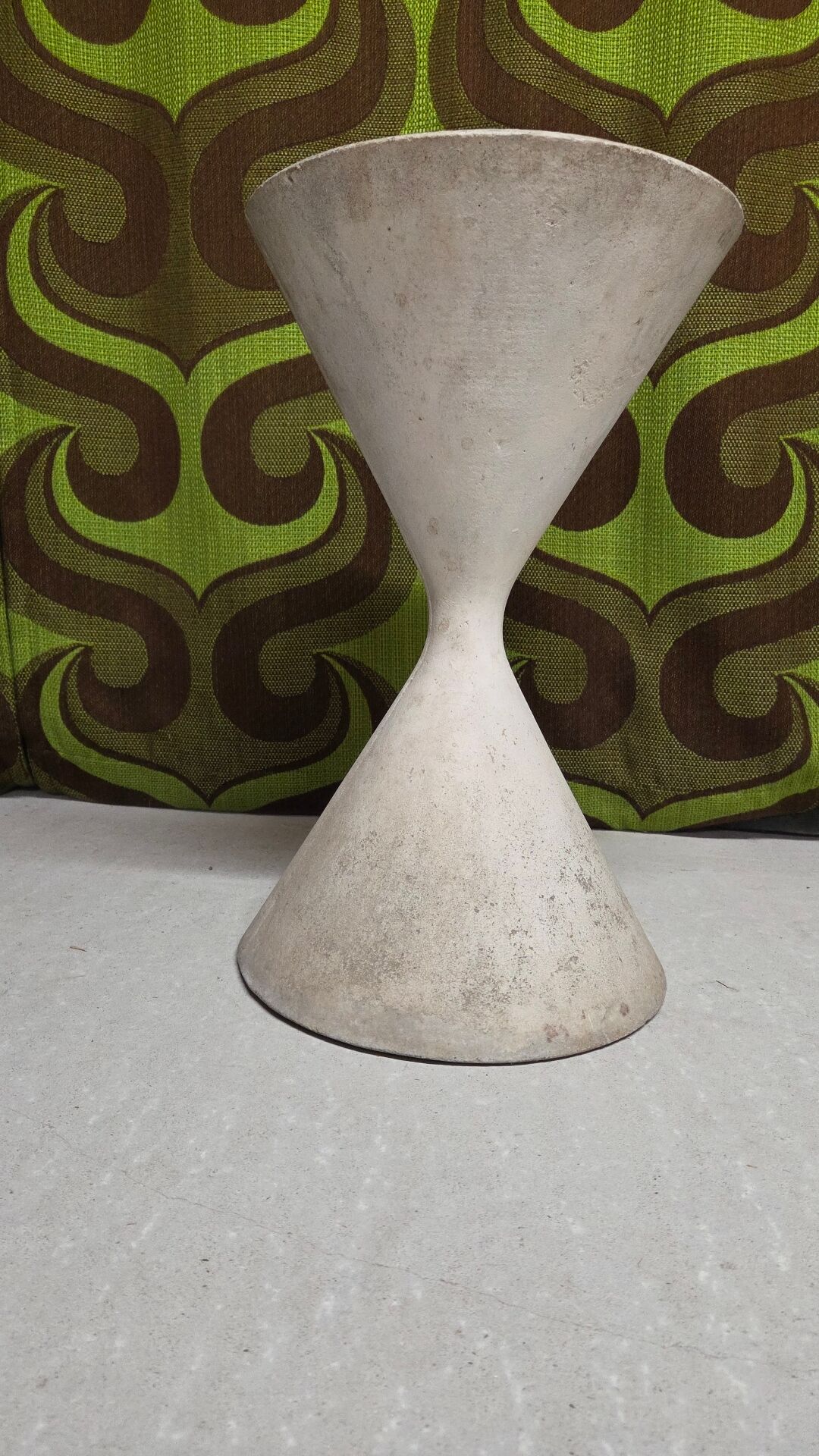Jardinière « Diabolo » en fibrociment par Willy Guhl pour Eternit 1950
