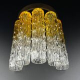 Vintage wall lamp Tronchi by Venini, Italy, 1960s