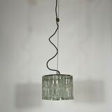 Poliarte, clear Murano glass pendant from 70s